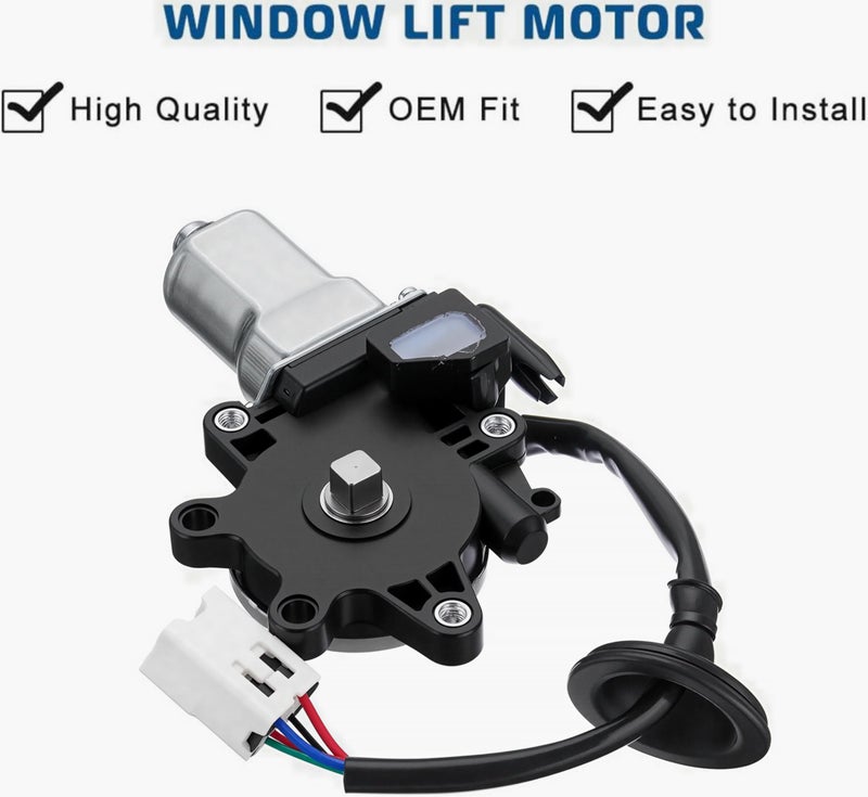 A ABIGAIL Window Lift Motor Front Right Passenger Side Replacement for 2003-2009 Nissan 350Z 2003-2007 Infiniti G35 Coupe Model Replace # 80730-CD00A 80730CD00A 742-512 - Image 2